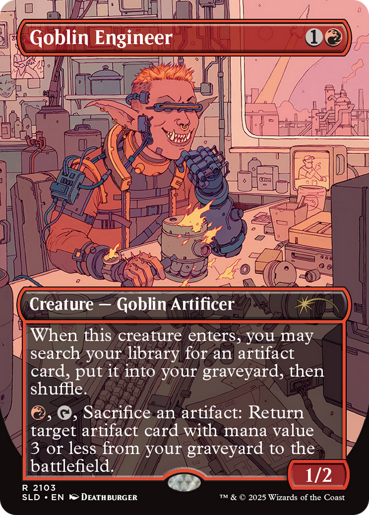 Goblin Engineer (Galaxy Foil) [Secret Lair Drop Series] | Card Citadel