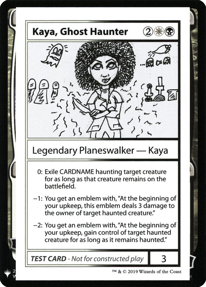 Kaya, Ghost Haunter [Mystery Booster Playtest Cards] | Card Citadel