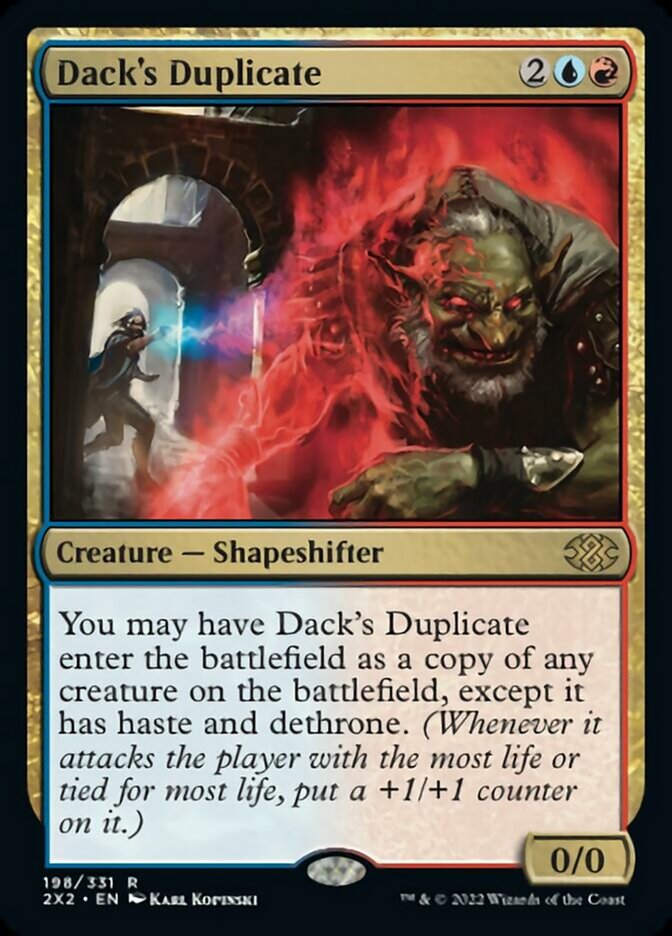 Dack's Duplicate [Double Masters 2022] | Card Citadel