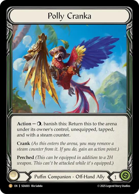 Polly Cranka (Rainbow Foil) [SEA003] (High Seas)  Rainbow Foil | Card Citadel