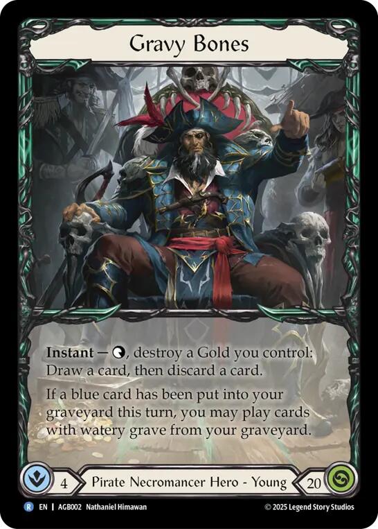 Gravy Bones (Rainbow Foil) [AGB002] (Armory Deck: Gravy Bones)  Rainbow Foil | Card Citadel