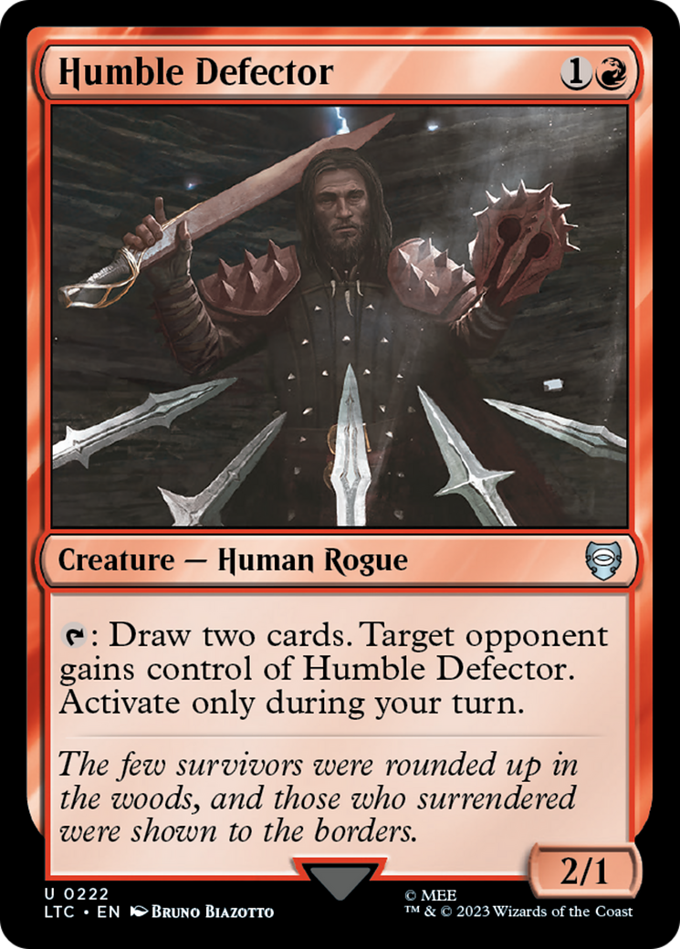 Humble Defector [The Lord of the Rings: Tales of Middle-Earth Commander] | Card Citadel