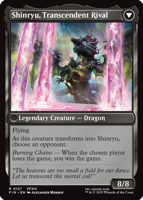 Zenos yae Galvus // Shinryu, Transcendent Rival [FINAL FANTASY] | Card Citadel