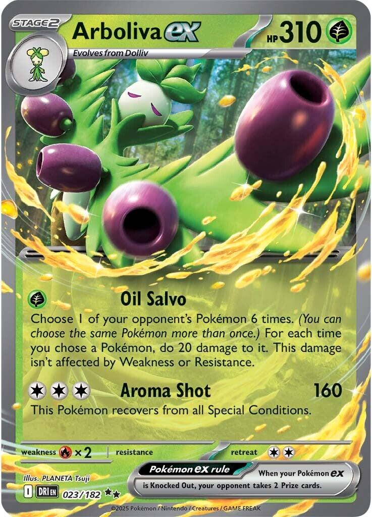 Arboliva ex (023/182) [Scarlet & Violet: Destined Rivals] | Card Citadel