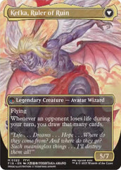 Kefka, Court Mage // Kefka, Ruler of Ruin (Borderless) (0322) [FINAL FANTASY] | Card Citadel