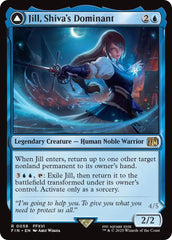 Jill, Shiva's Dominant // Shiva, Warden of Ice [FINAL FANTASY] | Card Citadel