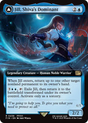 Jill, Shiva's Dominant // Shiva, Warden of Ice (Extended Art) [FINAL FANTASY] | Card Citadel