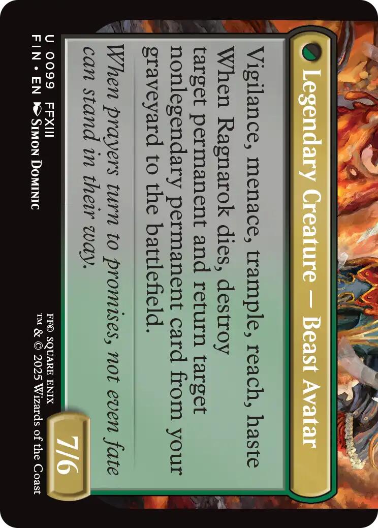 Fang, Fearless l'Cie [FINAL FANTASY] | Card Citadel