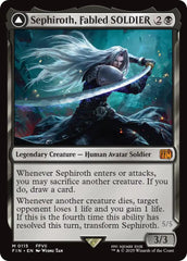 Sephiroth, Fabled SOLDIER // Sephiroth, One-Winged Angel [FINAL FANTASY] | Card Citadel