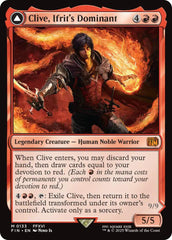 Clive, Ifrit's Dominant // Ifrit, Warden of Inferno [FINAL FANTASY] | Card Citadel