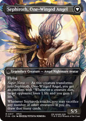 Sephiroth, Fabled SOLDIER // Sephiroth, One-Winged Angel (Borderless) (0317) [FINAL FANTASY] | Card Citadel
