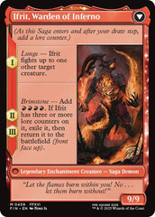 Clive, Ifrit's Dominant // Ifrit, Warden of Inferno (Extended Art) [FINAL FANTASY] | Card Citadel