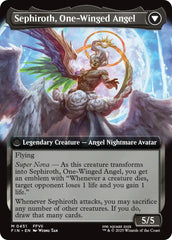 Sephiroth, Fabled SOLDIER // Sephiroth, One-Winged Angel (Extended Art) [FINAL FANTASY] | Card Citadel