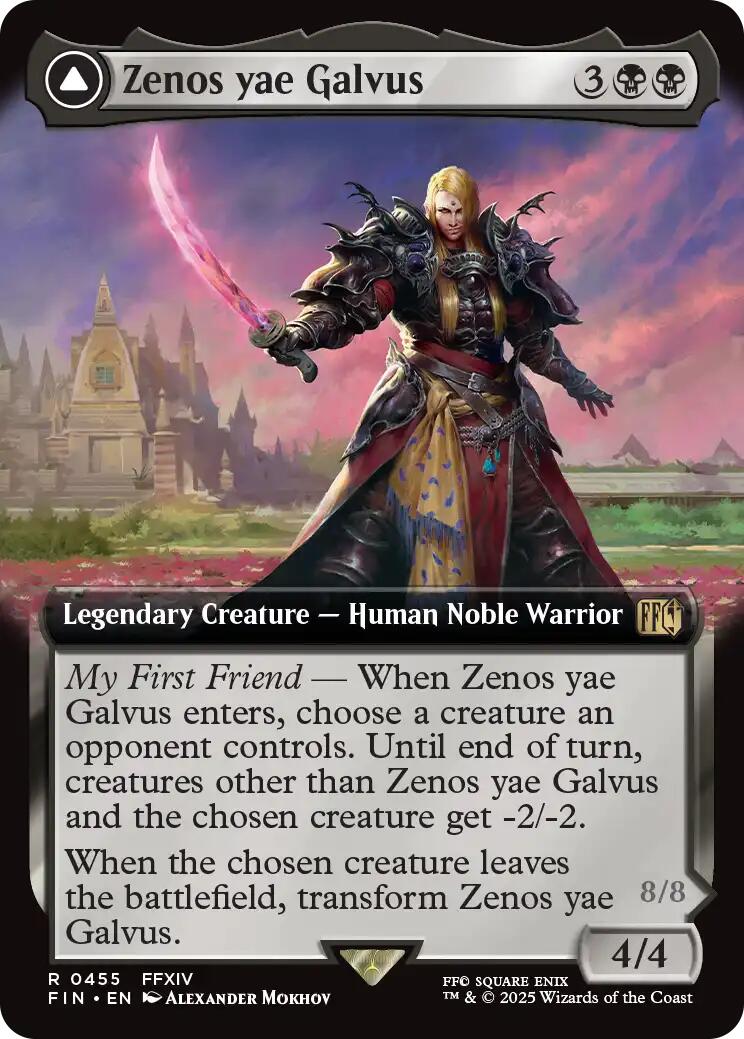 Zenos yae Galvus // Shinryu, Transcendent Rival (Extended Art) [FINAL FANTASY] | Card Citadel