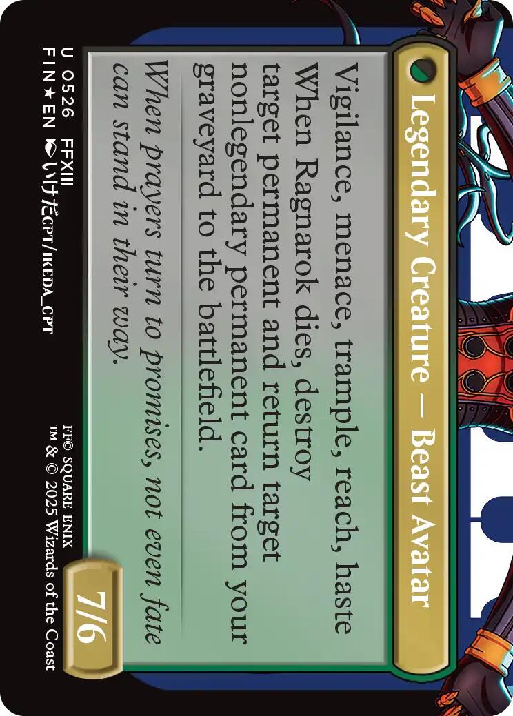 Fang, Fearless l'Cie (Borderless) (Surge Foil) [FINAL FANTASY] | Card Citadel