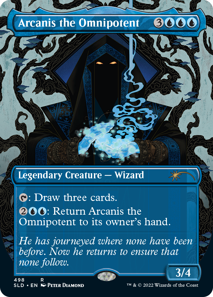 Arcanis the Omnipotent (Borderless) [Secret Lair Drop Series] | Card Citadel