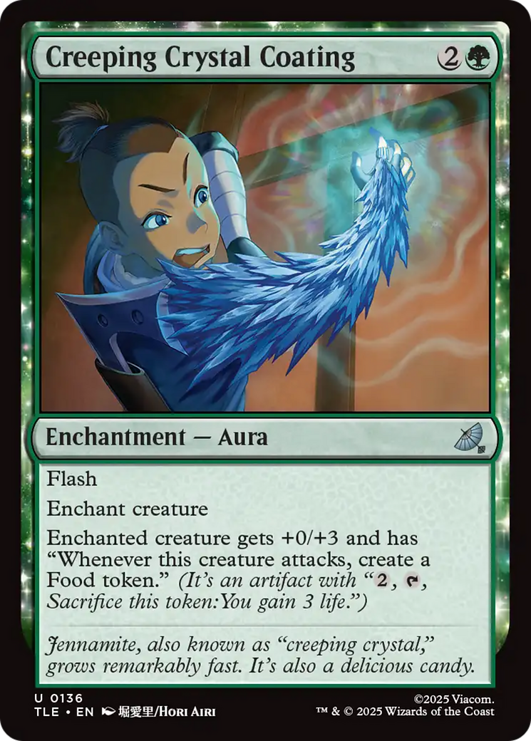Creeping Crystal Coating [Avatar: The Last Airbender: Eternal-Legal] | Card Citadel