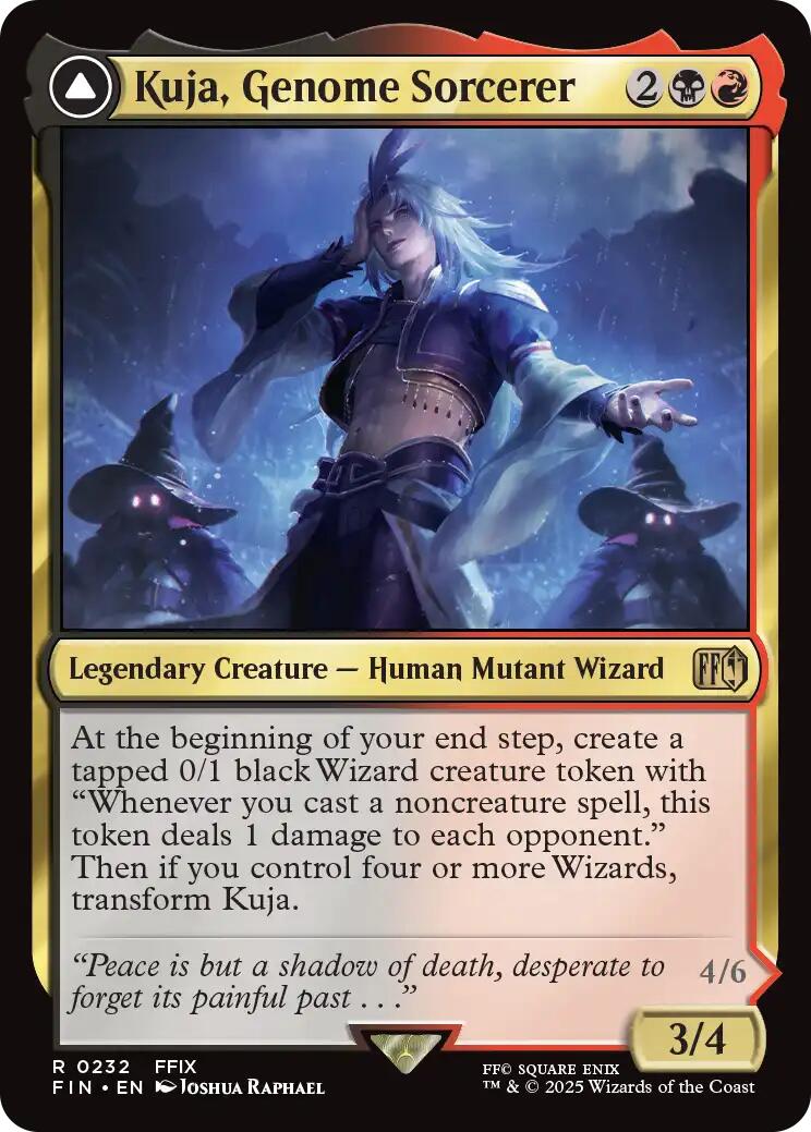 Kuja, Genome Sorcerer // Trance Kuja, Fate Defied [FINAL FANTASY] | Card Citadel