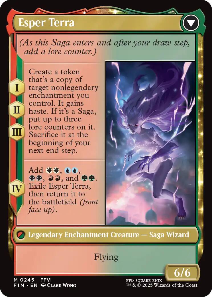 Terra, Magical Adept // Esper Terra [FINAL FANTASY] | Card Citadel
