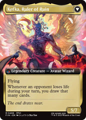 Kefka, Court Mage // Kefka, Ruler of Ruin (Extended Art) [FINAL FANTASY] | Card Citadel