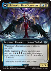 Ultimecia, Time Sorceress // Ultimecia, Omnipotent (Extended Art) [FINAL FANTASY] | Card Citadel
