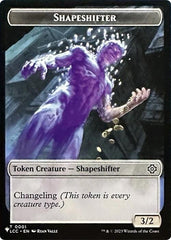 Shapeshifter // Cat Double-Sided Token [Secret Lair Drop Series] | Card Citadel