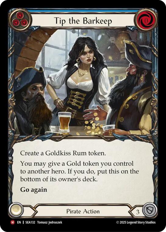 Tip the Barkeep [SEA132] (High Seas)  Rainbow Foil | Card Citadel
