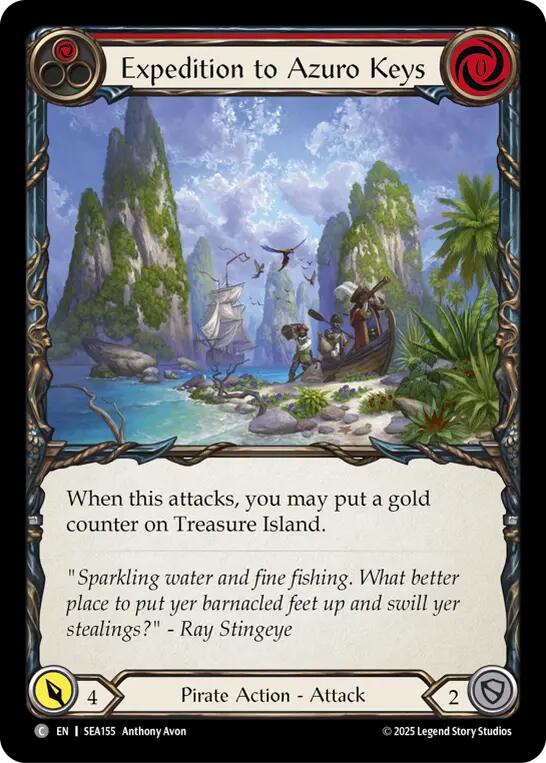 Expedition to Azuro Keys [SEA155] (High Seas) | Card Citadel