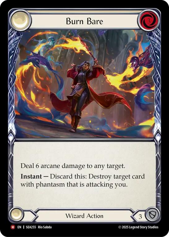 Burn Bare [SEA255] (High Seas) | Card Citadel