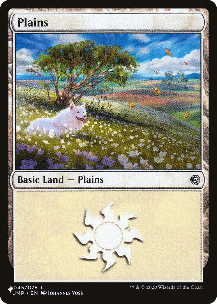 Plains (045) (JMP) [The List] | Card Citadel