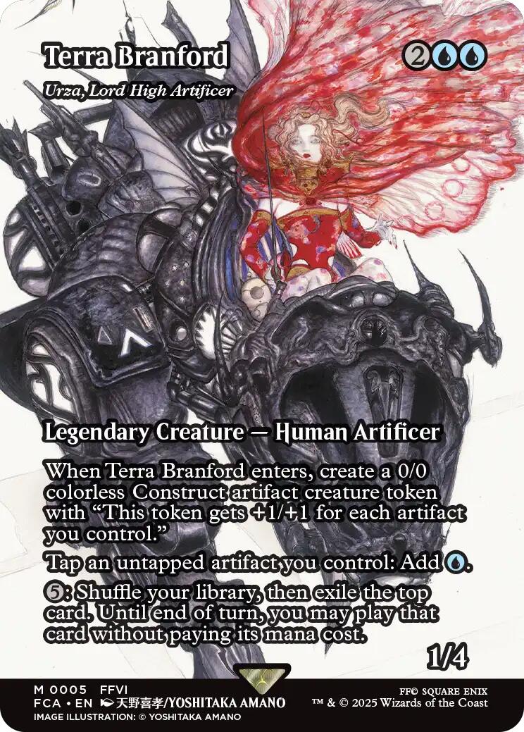 Terra Branford - Urza, Lord High Artificer (Showcase) [FINAL FANTASY : Through the Ages] | Card Citadel
