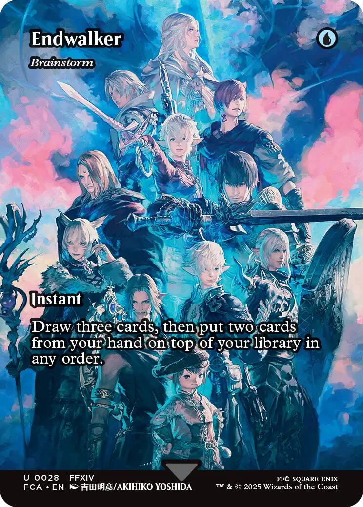 Endwalker - Brainstorm (Showcase) [FINAL FANTASY : Through the Ages] | Card Citadel