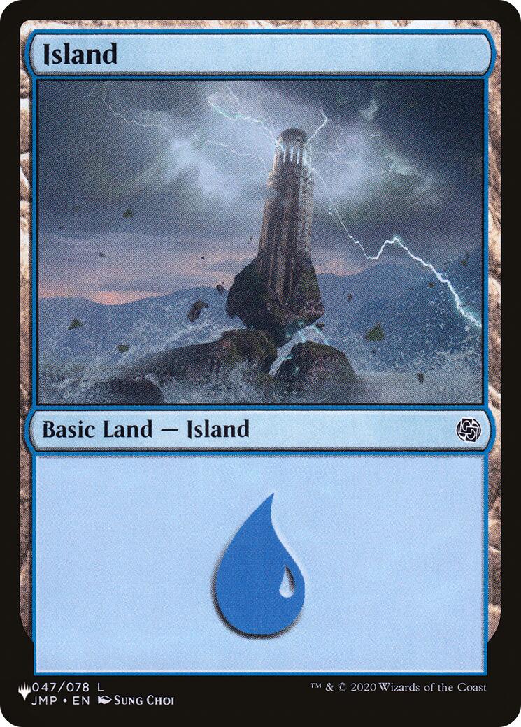 Island (047) (JMP) [The List] | Card Citadel