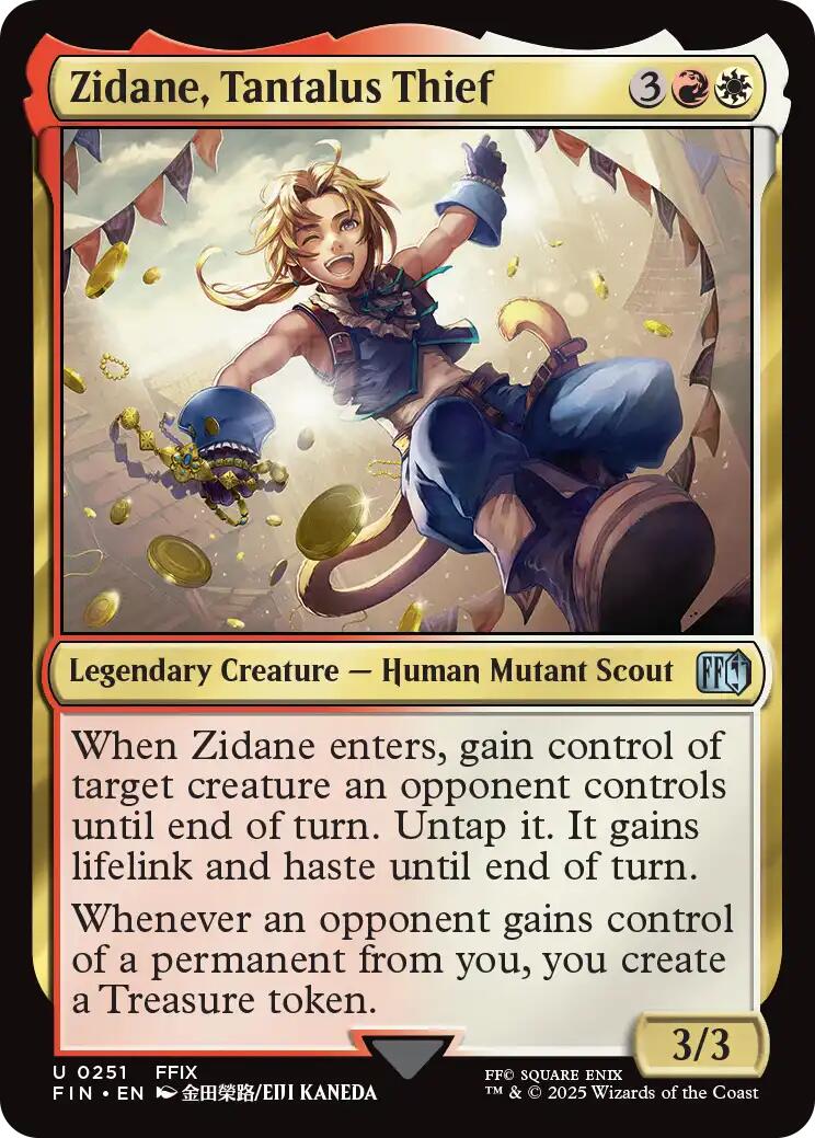 Zidane, Tantalus Thief [FINAL FANTASY] | Card Citadel
