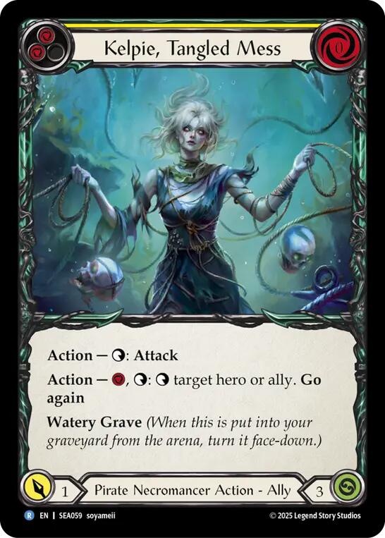 Kelpie, Tangled Mess [SEA059] (High Seas) | Card Citadel