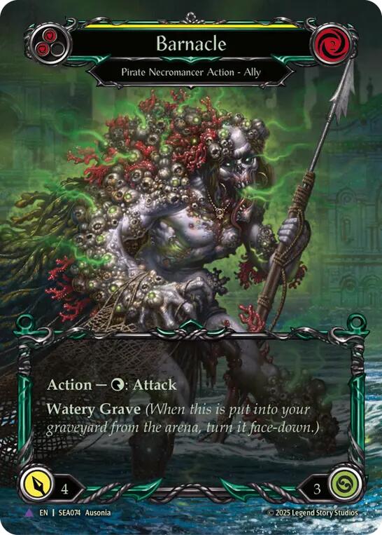 Barnacle (Marvel) [SEA074] (High Seas)  Cold Foil | Card Citadel