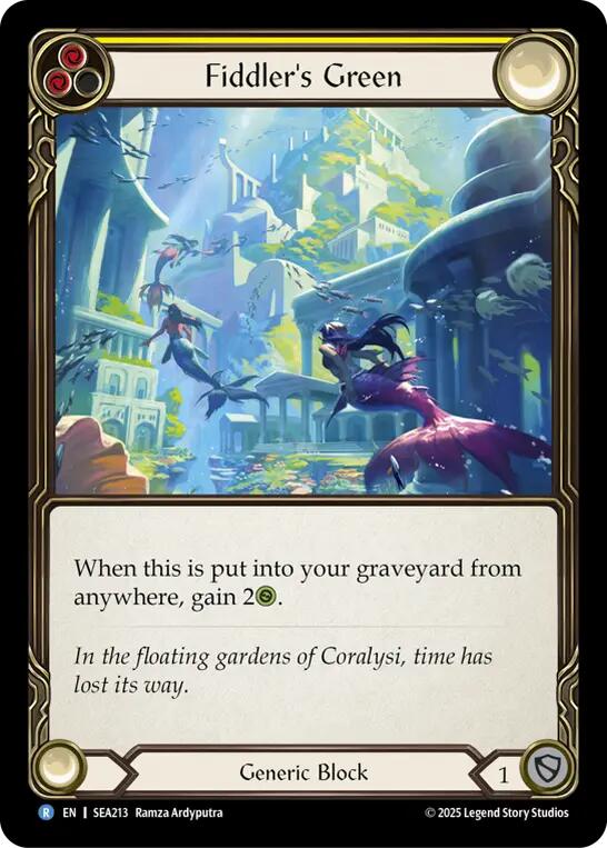 Fiddler's Green (Yellow) [SEA213] (High Seas) | Card Citadel