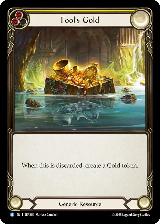 Fool's Gold [SEA215] (High Seas)  Rainbow Foil | Card Citadel