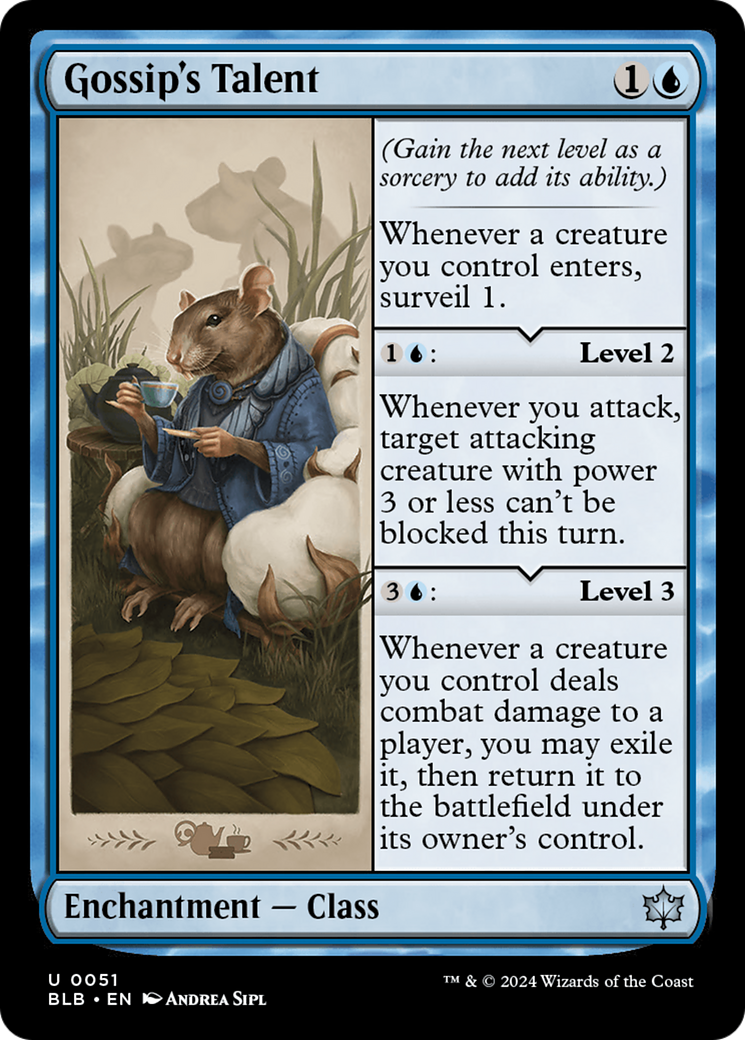 Gossip's Talent [Bloomburrow] | Card Citadel