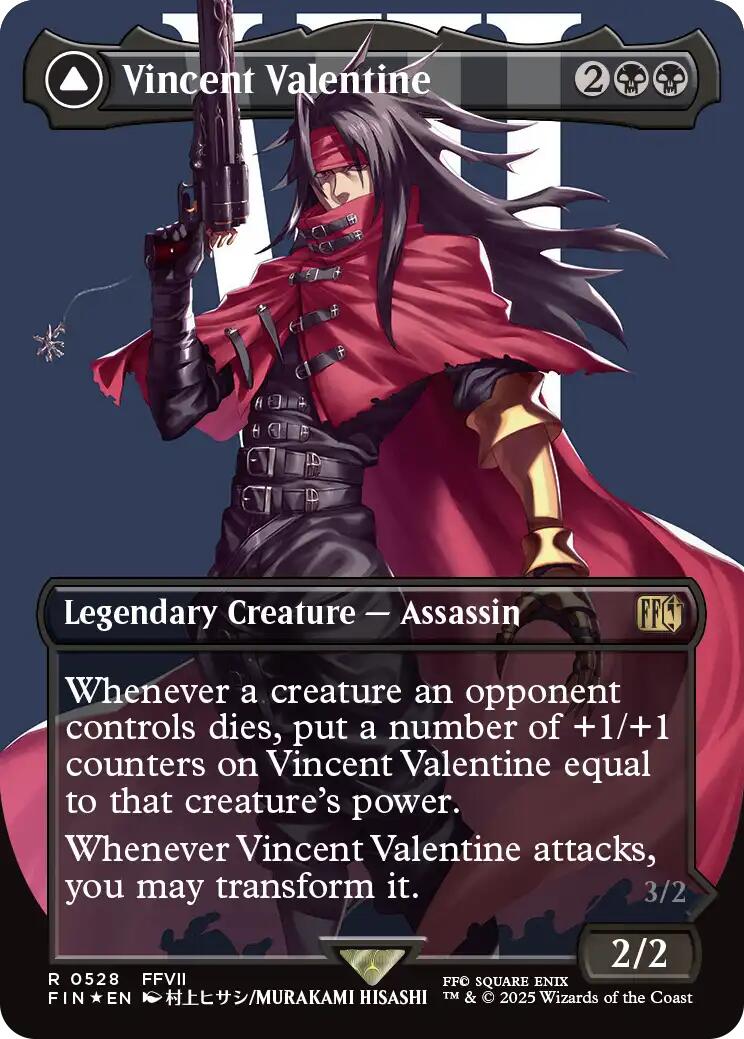 Vincent Valentine // Galian Beast (Borderless) (Surge Foil) [FINAL FANTASY] | Card Citadel