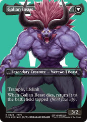 Vincent Valentine // Galian Beast (Borderless) (Surge Foil) [FINAL FANTASY] | Card Citadel