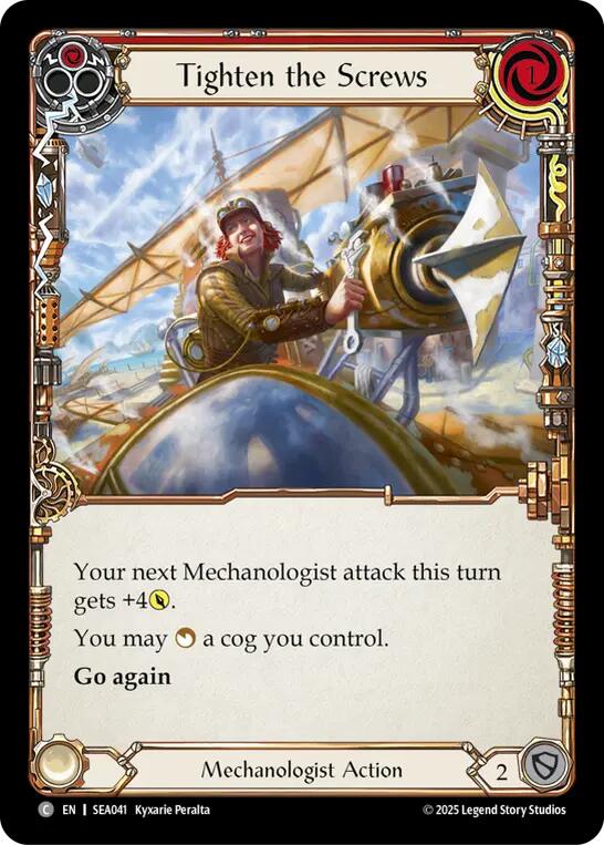 Tighten the Screws [SEA041] (High Seas)  Rainbow Foil | Card Citadel