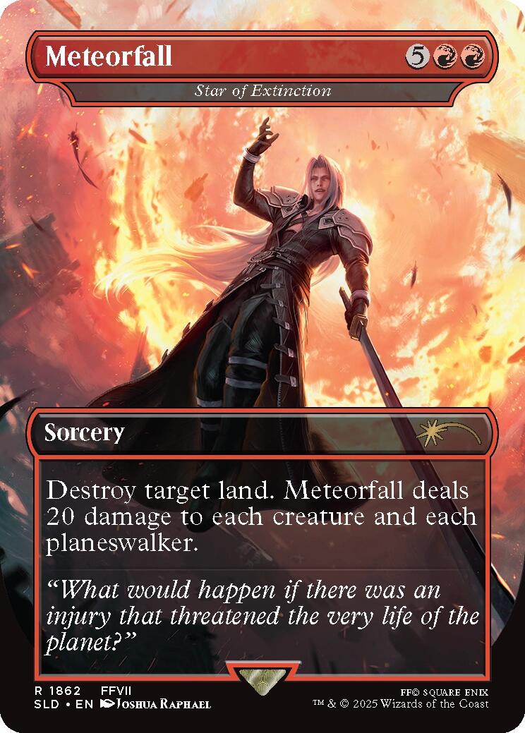 Meteorfall - Star of Extinction [Secret Lair Drop Series] | Card Citadel