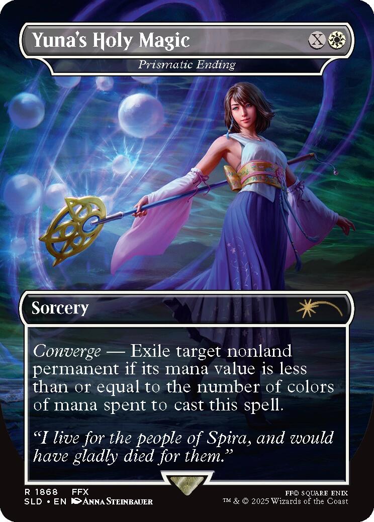Yuna's Holy Magic - Prismatic Ending [Secret Lair Drop Series] | Card Citadel