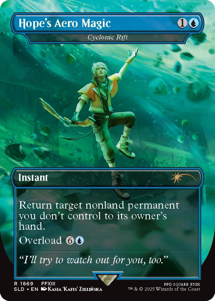Hope's Aero Magic - Cyclonic Rift [Secret Lair Drop Series] | Card Citadel