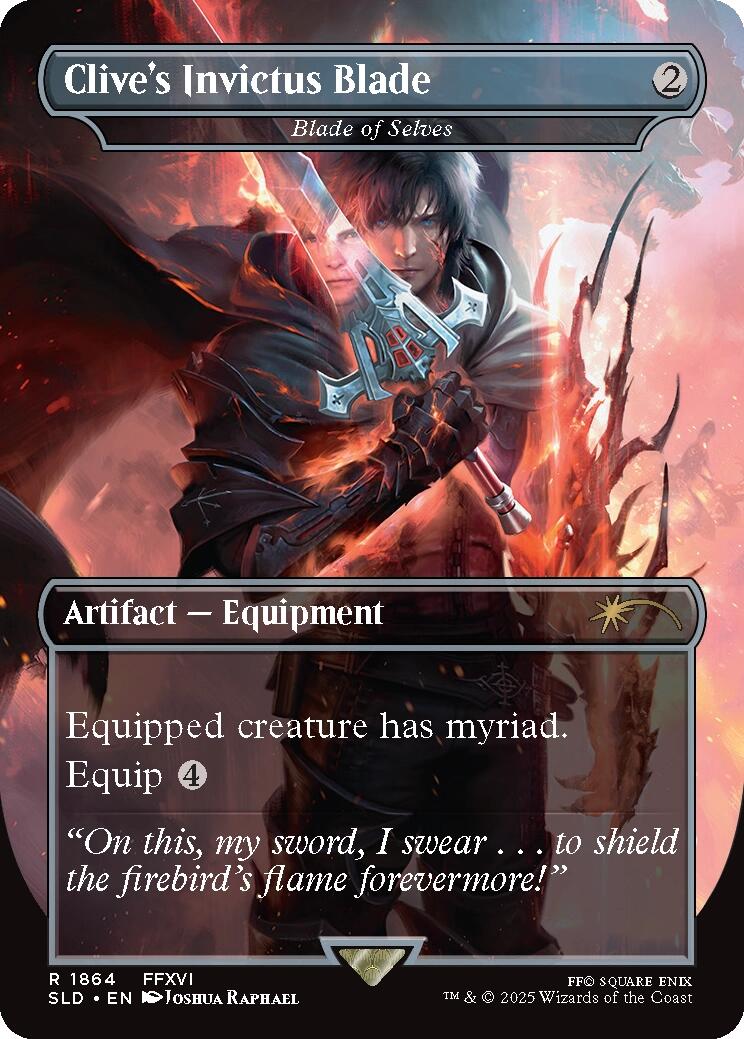 Clive's Invictus Blade - Blade of Selves [Secret Lair Drop Series] | Card Citadel