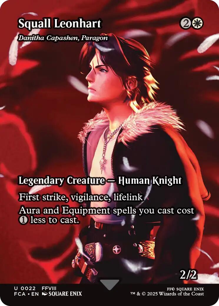 Squall Leonhart - Danitha Capashen, Paragon (Showcase) [FINAL FANTASY : Through the Ages] | Card Citadel