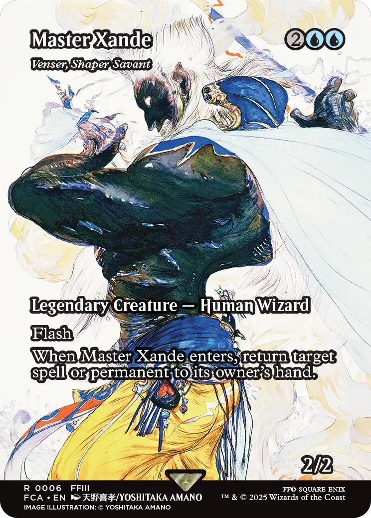 Master Xande - Venser, Shaper Savant (Showcase) [FINAL FANTASY : Through the Ages] | Card Citadel