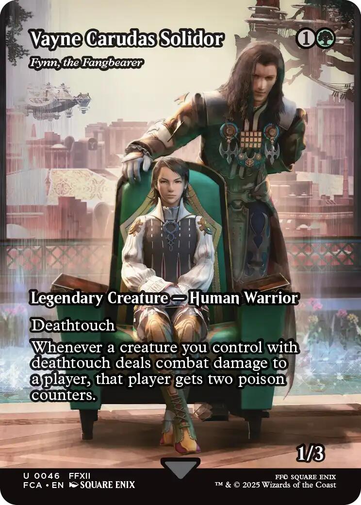 Vayne Carudas Solidor - Fynn, the Fangbearer (Showcase) [FINAL FANTASY : Through the Ages] | Card Citadel