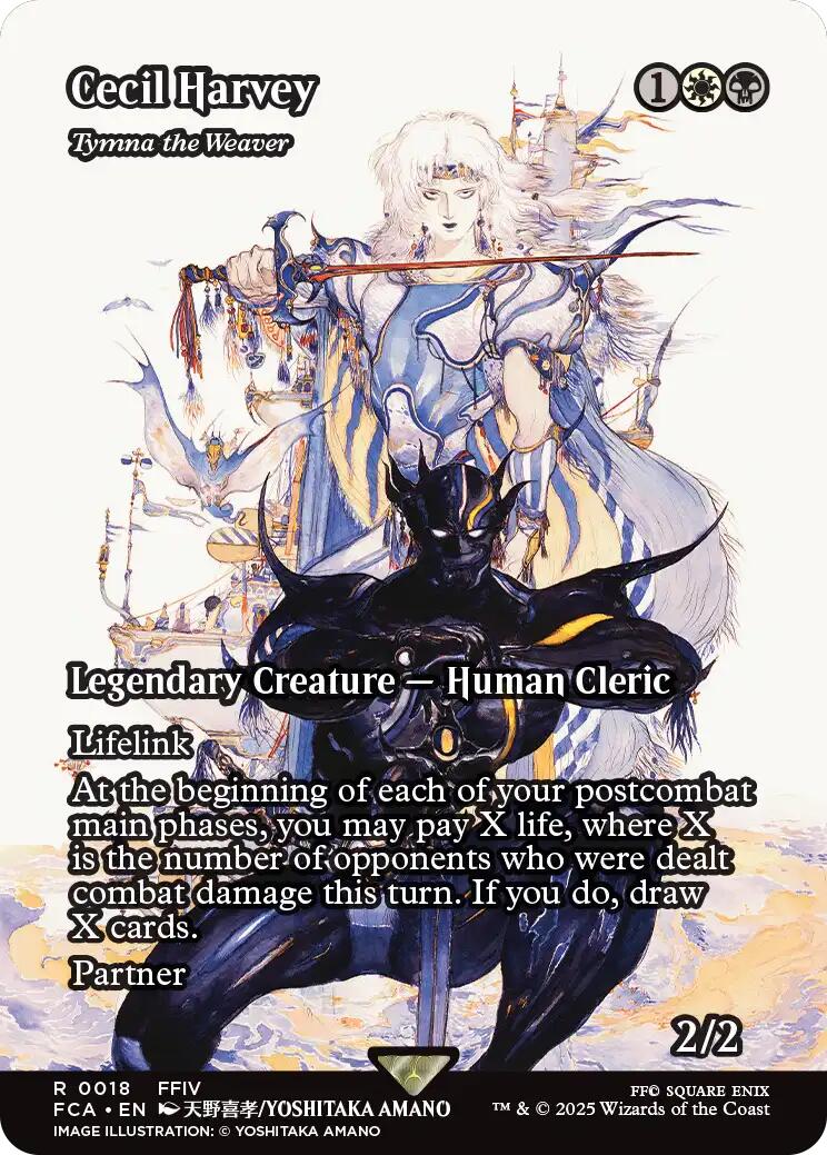 Cecil Harvey - Tymna the Weaver (Showcase) [FINAL FANTASY : Through the Ages] | Card Citadel